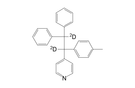 1,2-Dideuterio-1-(4-methylphenyl)-2,2-diphenyl-1-(4-pyridyl)ethane