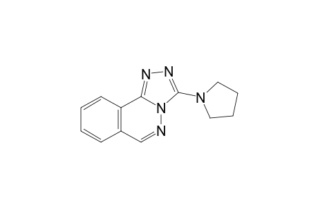 3-(Pyrrolidin-1'-yl)-(1,2,4)-triazolo[3,4-a]phthalazine