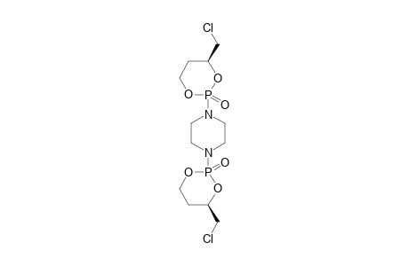 N,N'-BIS-(2-OXO-4-CHLOROMETHYL-1,3,2-DIOXAPHOSPHORINAN-2-YL)-PIPERAZINE