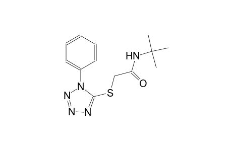 acetamide, N-(1,1-dimethylethyl)-2-[(1-phenyl-1H-tetrazol-5-yl)thio]-