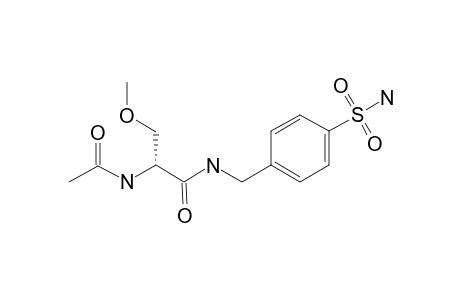 (R)-N-(4'-SULFAMOYL)-BENZYL_2-ACETAMIDO-3-METHOXYPROPIONAMIDE