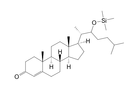 (22R or 22S)-22-Trimethylsilyloxy-4-cholesten-3-one