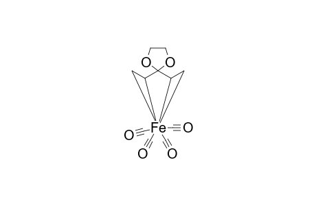 Iron, tetracarbonyl[2-(.eta.2-ethenyl)-2-ethenyl-1,3-dioxolane]-