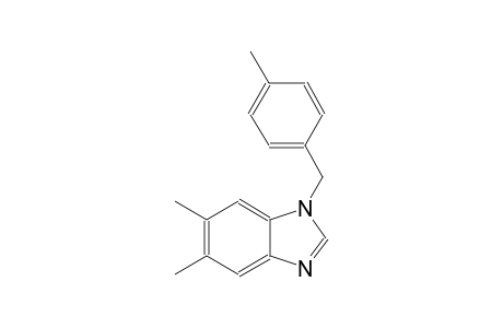 1H-benzimidazole, 5,6-dimethyl-1-[(4-methylphenyl)methyl]-