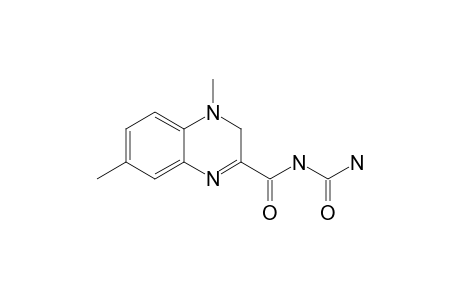 3,4-DIHYDRO-4,7-DIMETHYLQUINOXALINE-2-CARBOXYUREIDE