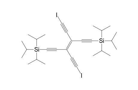 1,6-Diiodo-3,4-bis[(triisopropylsilyl)ethynyl]hex-3-ene-1,5-diyne