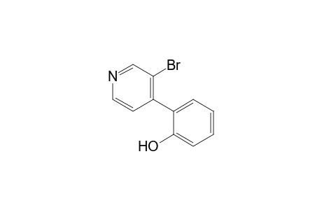 3-Bromo-4-(2-hydroxyphenyl)pyridine