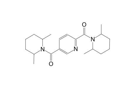 1-({5-[(2,6-dimethyl-1-piperidinyl)carbonyl]-2-pyridinyl}carbonyl)-2,6-dimethylpiperidine
