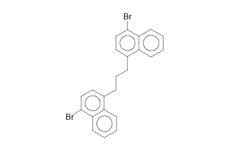 1-Bromo-4-[3-(4-bromo-1-naphthyl)propyl]naphthalene