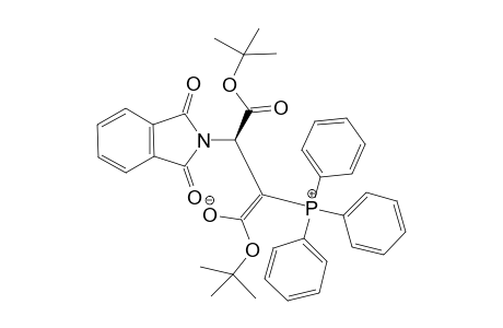 Di-t-butyl 2-(1H-isoindol-1-3(2H)-dione-2-yl)-3-(triphenylphosphoranylidene)butanedioate