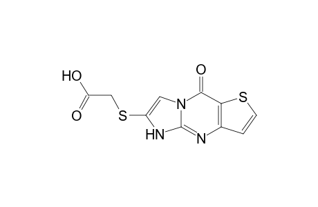 [(5,9-Dihydro-9-oxoimidazo[1,2-a]thieno[3,2-d]pyrimidin-6-yl)thio]acetic acid