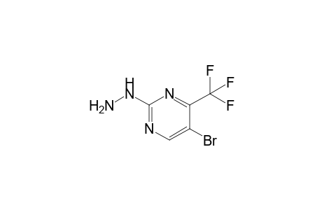 [5-bromanyl-4-(trifluoromethyl)pyrimidin-2-yl]diazane