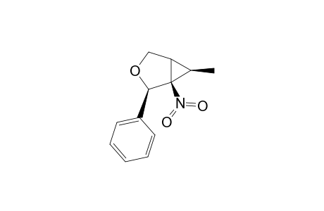 6(R*)-methyl-1(R*)-nitro-2(R*)-phenyl-3-oxabicyclo[3.1.0]hexane