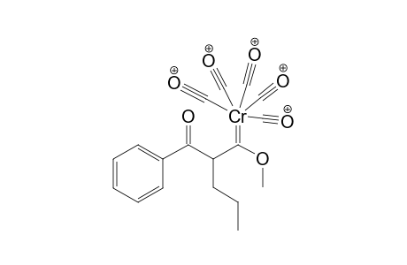 [(1-Benzoylbutyl)methoxymethylene]-pentacarbonyl-chromium]