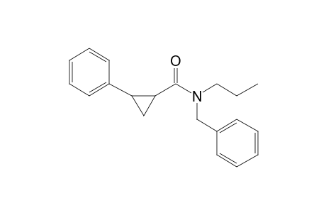 1-Cyclopropanecarboxamide, 2-phenyl-N-benzyl-N-propyl-