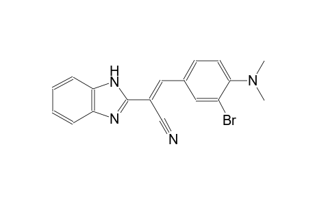 1H-benzimidazole-2-acetonitrile, alpha-[[3-bromo-4-(dimethylamino)phenyl]methylene]-