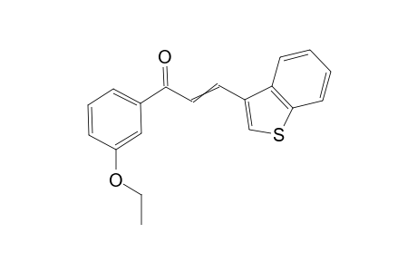 3-(1-Benzothiophen-3-yl)-1-(3-ethoxyphenyl)-2-propen-1-one