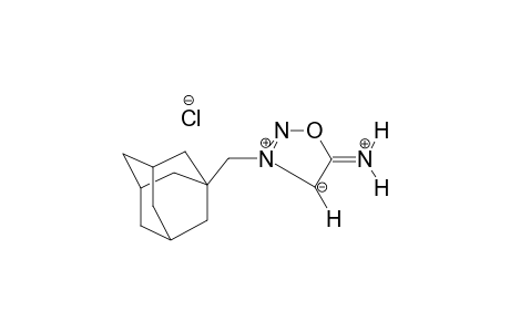 3-((3r,5r,7r)-adamantan-1-ylmethyl)-5-iminio-4,5-dihydro-1,2,3-oxadiazol-3-ium-4-ide chloride