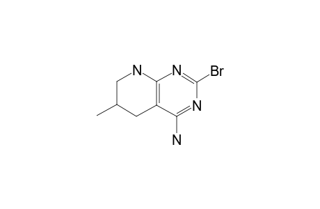 4-AMINO-2-BROMO-6-METHYL-5,6,7,8-TETRAHYDROPYRIDO-[2,3-D]-PYRIMIDINE