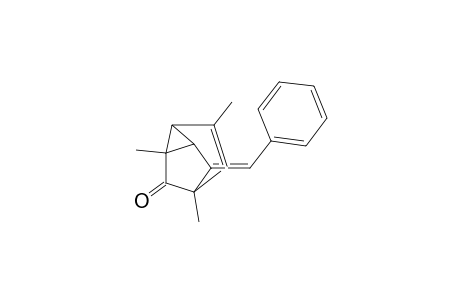 Tricyclo[3.2.1.02,7]oct-3-en-6-one, 3,5,7-trimethyl-8-(phenylmethylene)-, (E)-