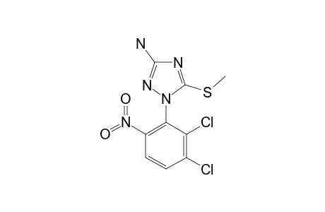 5-AMINO-3-METHYLTHIO-2-(2,3-DICHLORO-6-NITROPHENYL)-2H-1,2,4-TRIAZOLE