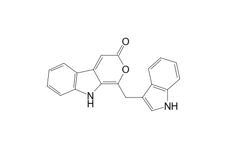1-(1H-indol-3-ylmethyl)-9H-pyrano[3,4-b]indol-3-one