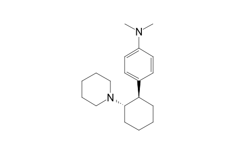 N,N-DIMETHYL-4-(TRANS-2-PIPERIDINOCYCLOHEXYL)-ANILINE