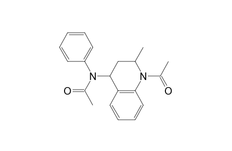 Acetamide, N-(1-acetyl-1,2,3,4-tetrahydro-2-methyl-4-quinolinyl)-N-phenyl-