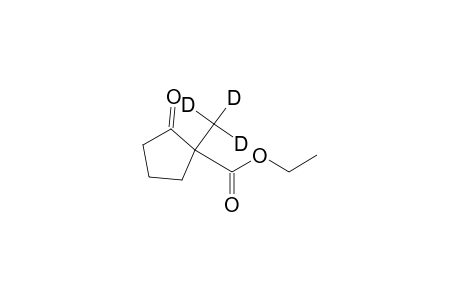 Ethyl [2-trideuteriomethyl]cyclopentan-1-one-2-carboxylate