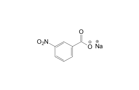 m-nitrobenzoic acid, sodium salt