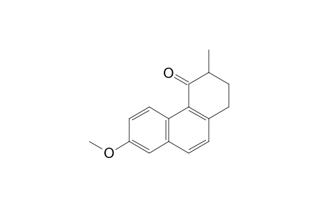 7-Methoxy-3-methyl-2,3-dihydro-4(1H)-phenanthrenone