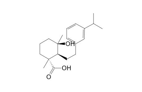 rel-(1R,2S,3R)-3-Hydroxy-1,3-dimethyl-2-{2-[3-(1-methylethyl)phenyl]ethyl}cyclohexanecarboxylic Acid