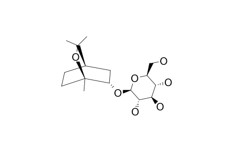 (1S,2S,4R)-1,8-EPOXY-PARA-MENTHAN-2-YL-O-BETA-D-GLUCOPYRANOSIDE