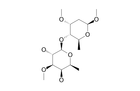METHYL-BETA-D-DIGITALOPYRANOSYL-(1->4)-BETA-D-CYMAROPYRANOSIDE