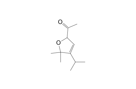 Ethanone, 1-[1,5-dihydro-5,5-dimethyl-4-(1-methylethyl)-2-furanyl]-