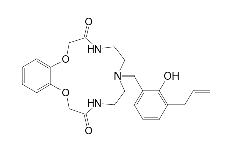 7-(2'-Hydroxy-3'-allylbenzyl)-5,6,7,8,9,10-hexahydro-2H-1,13,4,7,10-benzodioxatriazacyclopentadecine-3,11(4H,12H)-dione