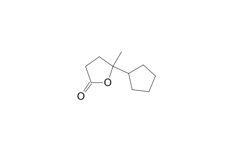 2(3H)-Furanone, 5-cyclopentyldihydro-5-methyl-