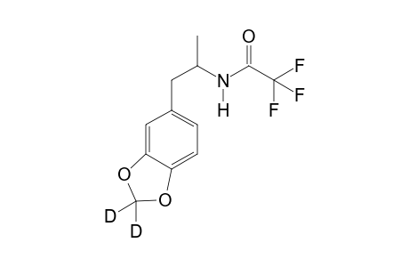 3,4-Methylenedioxyamphetamine-D2 TFA