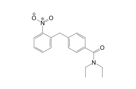 N,N-Diethyl-4-(2'-nitrobenzyl)-benzamide