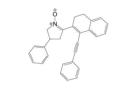 3,4-Dihydro-5-[3',4'-dihydro-1-(phenylethyn)naphthalen-2'-yl]-3-phenyl-2H-pyrrole - 1-oxide