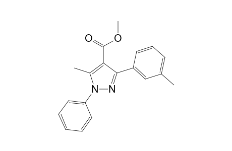 Methyl 5-methyl-1-phenyl-3-(m-tolyl)-1H-pyrazole-4-carboxylate