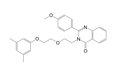 3-{2-[2-(3,5-dimethylphenoxy)ethoxy]ethyl}-2-(4-methoxyphenyl)-4(3H)-quinazolinone