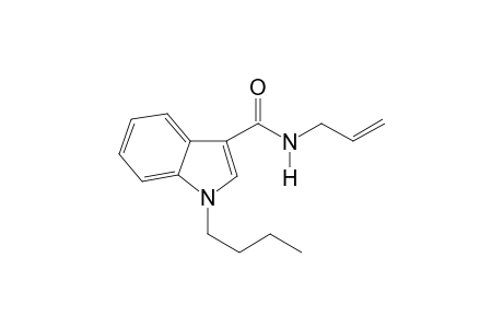 1-Butyl-N-(prop-2-en-1-yl)-1H-indole-3-carboxamide