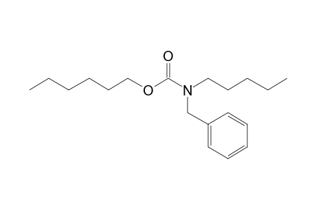 Carbonic acid, monoamide, N-benzyl-N-pentyl-, hexyl ester