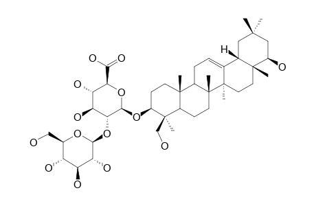 3-O-[.beta.-D-Glucopyranosyl-(1->2).beta.-D-glucuronopyranosyl]-soyasapogenol-B