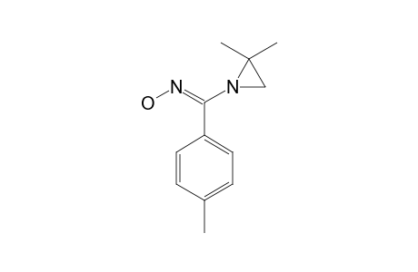 2,2-DIMETHYL-AZIRIDINYL-4-METHYL-BENZALDOXIME