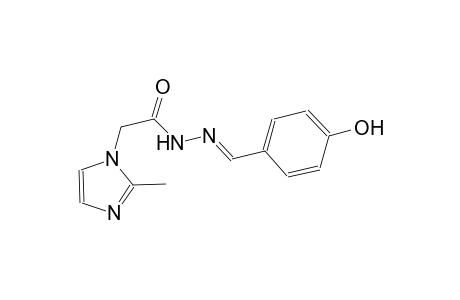 N'-[(E)-(4-hydroxyphenyl)methylidene]-2-(2-methyl-1H-imidazol-1-yl)acetohydrazide