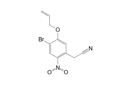 2-(4-bromanyl-2-nitro-5-prop-2-enoxy-phenyl)ethanenitrile