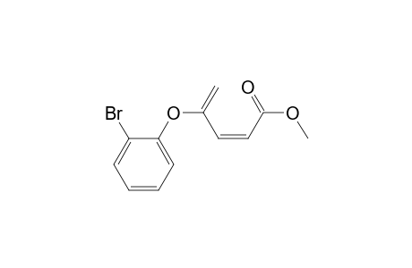 (Z)-Methyl 4-(2-bromophenoxy)penta-2,4-dienoate