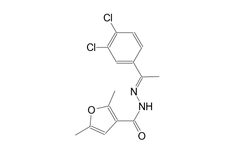 N'-[(E)-1-(3,4-dichlorophenyl)ethylidene]-2,5-dimethyl-3-furohydrazide